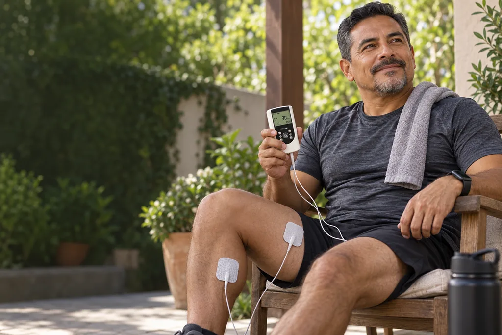 InTENSity Twin Stim III in a home care or therapy setting